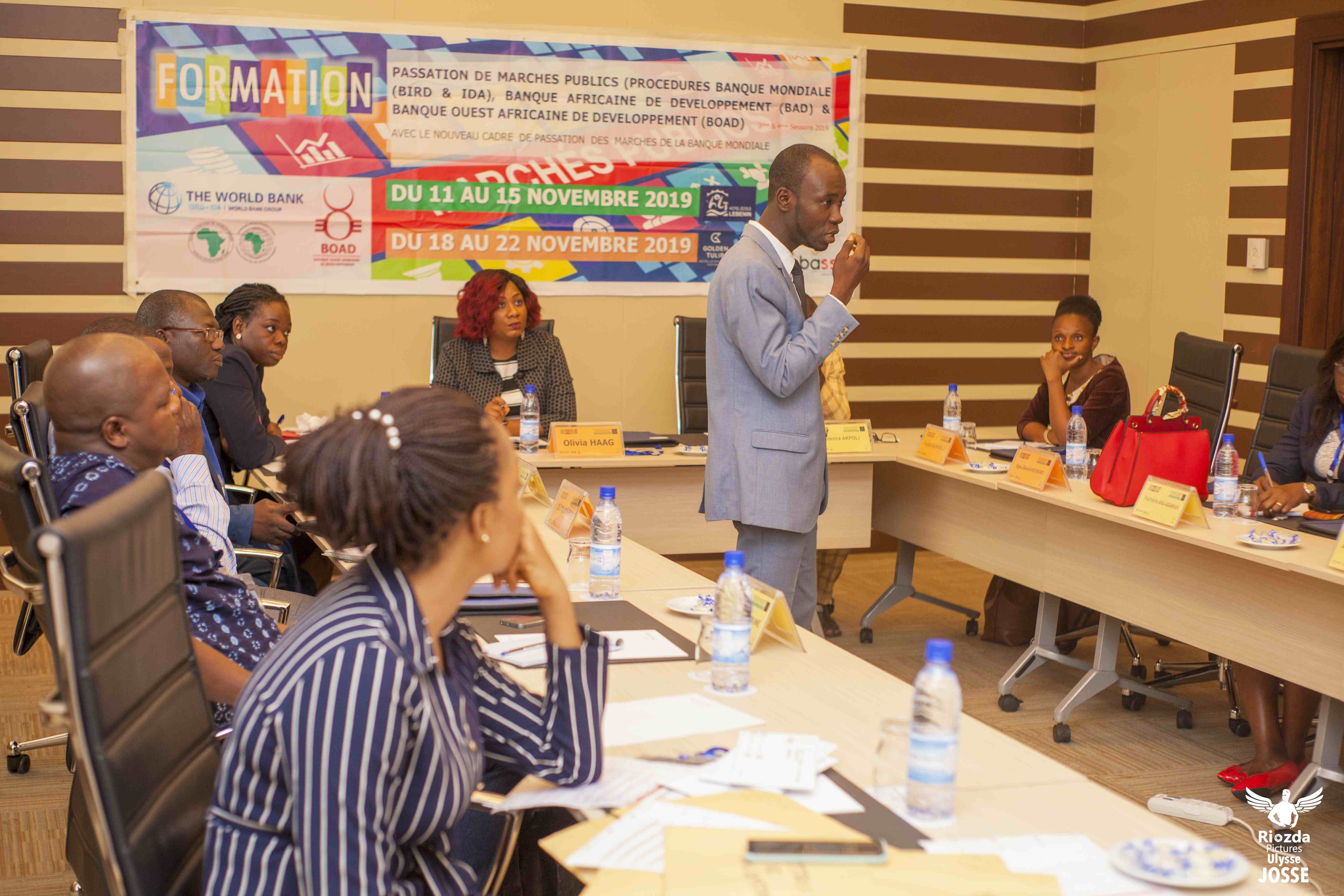 Formation sur la Passation des Marchés Publics selon la Banque Mondiale et la BAD